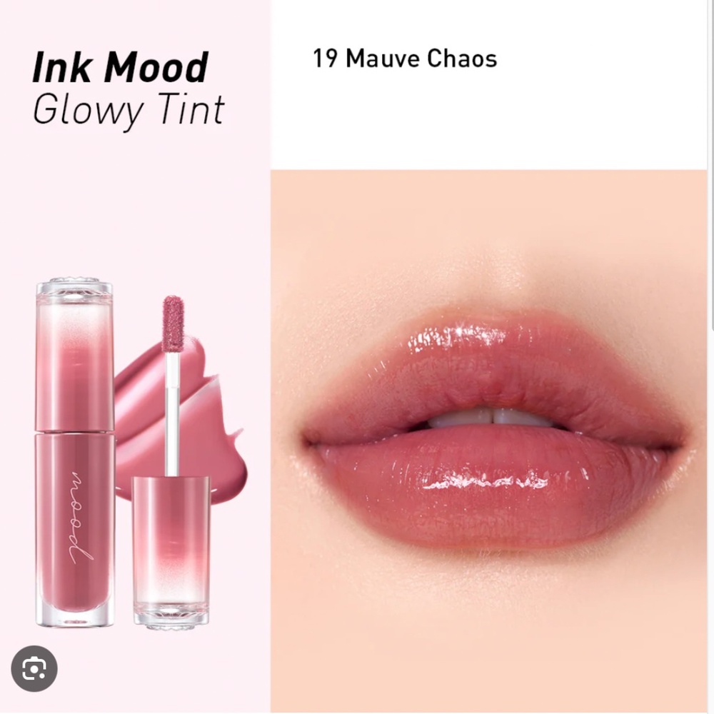 Peripera Ink Mood Glowy Tint in Mauve chaos lip tint NWT